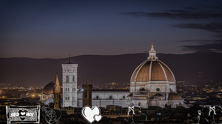 KR Belated Valentine Font