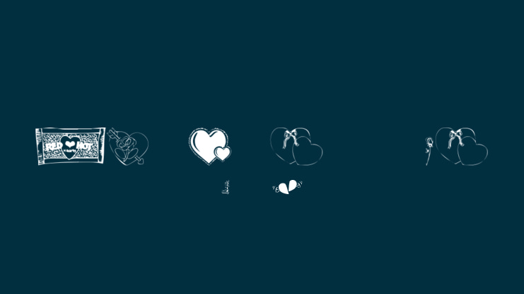 KR Belated Valentine Font