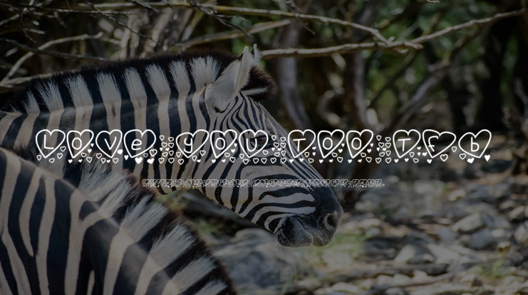 Love you too tfb Font