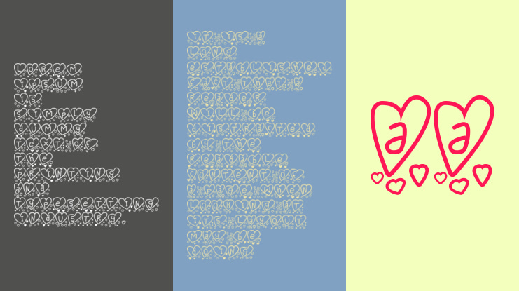 Love you too tfb Font