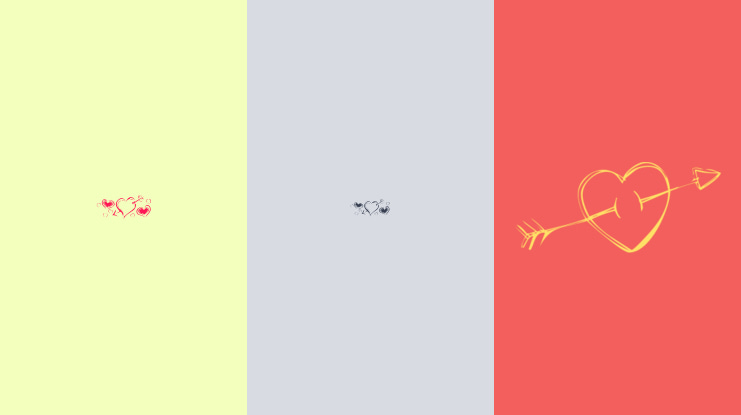 KR Cuori Divertenti 7 Font