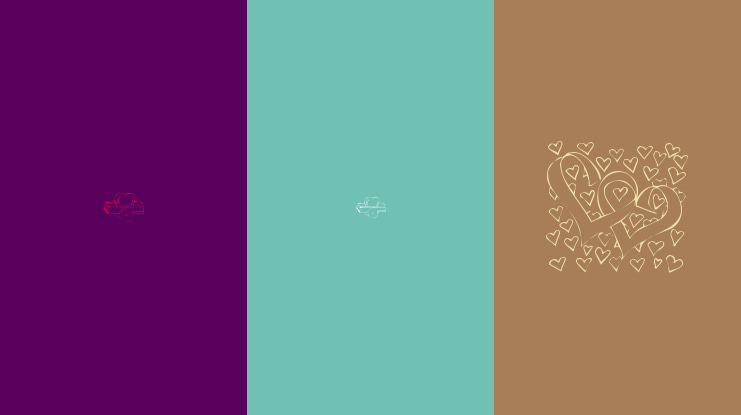 KR Valentines 2006 Nine Font