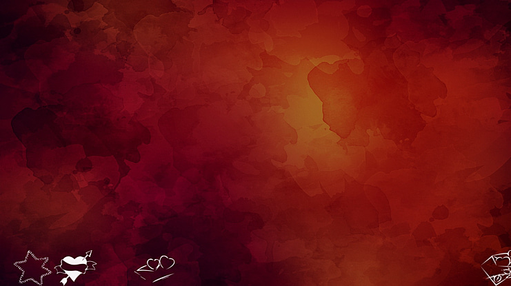 KR Valentines 2006 Seven Font