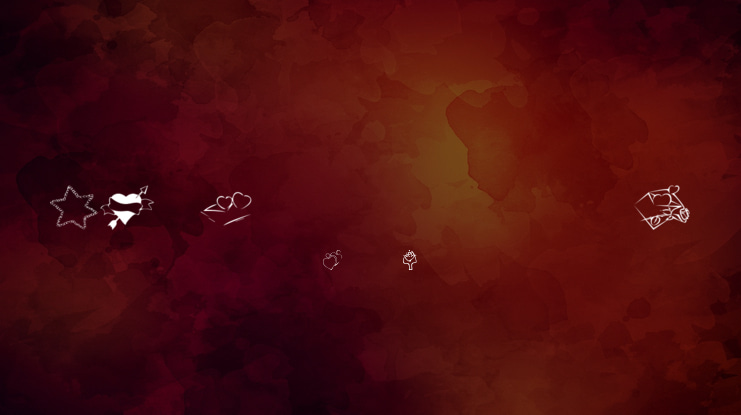 KR Valentines 2006 Seven Font