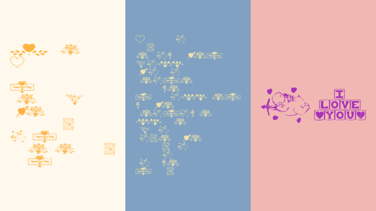 KR Be Mine More Font