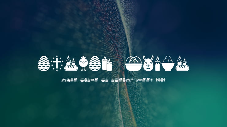 Easter Icons Font