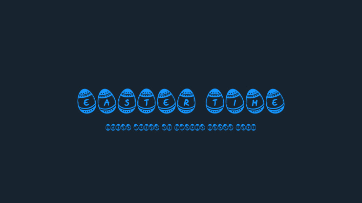 Easter Time Font Family