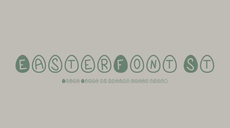 EasterFont St Font
