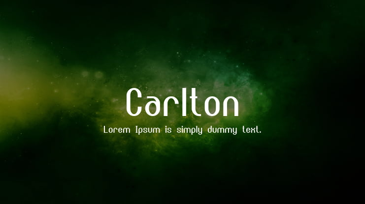 Carlton Font Family