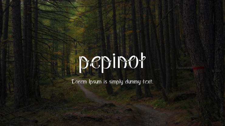 pepinot Font
