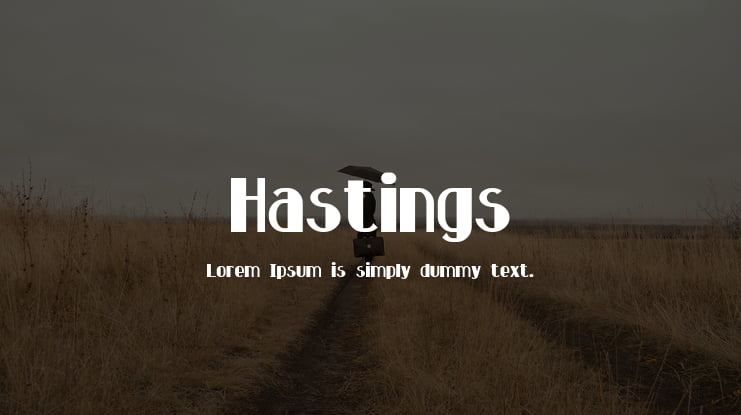 Hastings Font Family