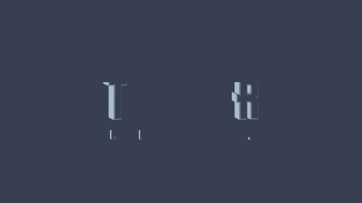 Thirties Relief Font