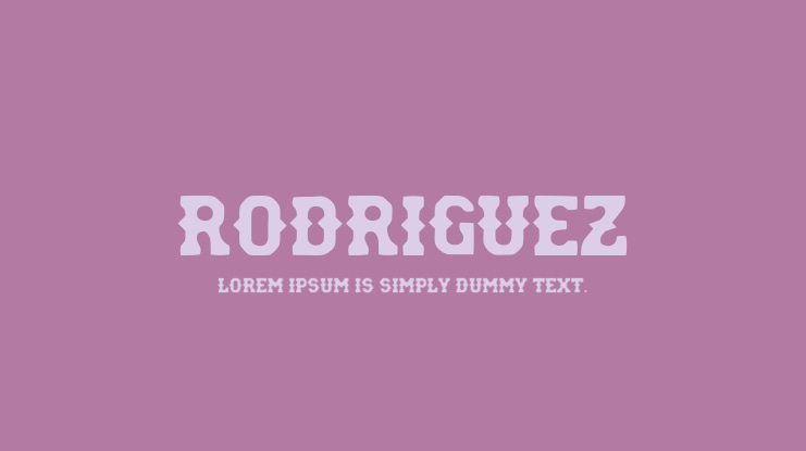 rodriguez Font