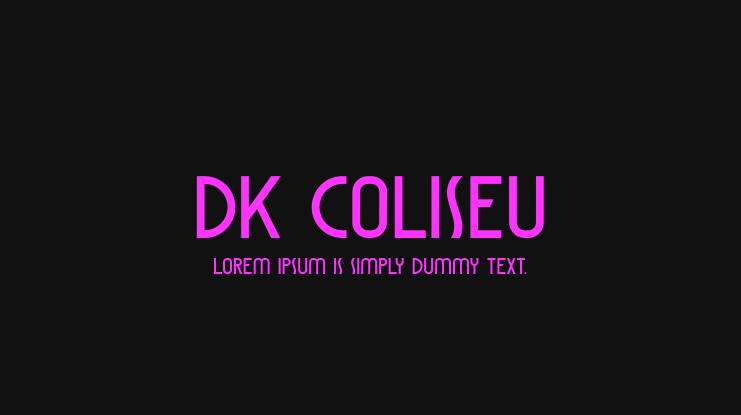 DK Coliseu Font