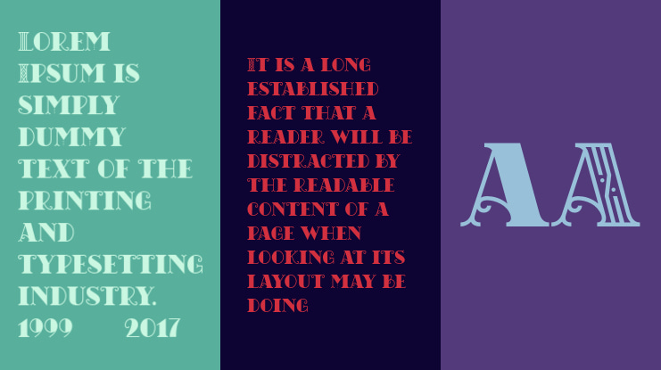 CHICAGO moonshine demo Font