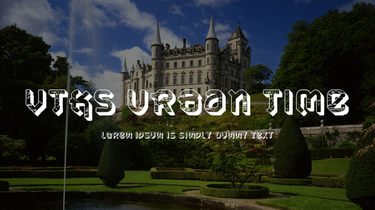 VTKS Urban Time Font Family