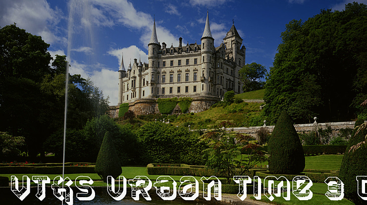 VTKS Urban Time Font Family