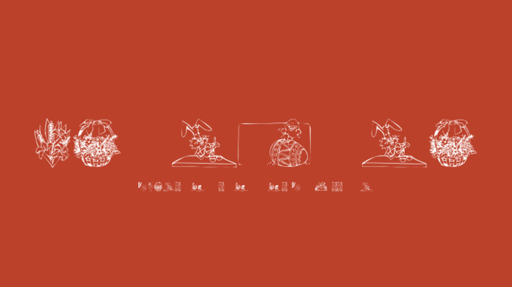 KR Easter 2002 Font