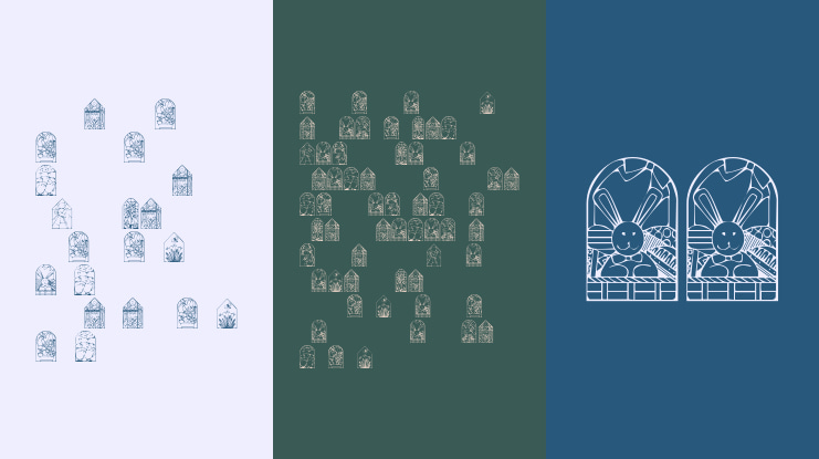 KR Easter Windows Font