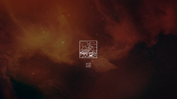 KR Easter Squares Font