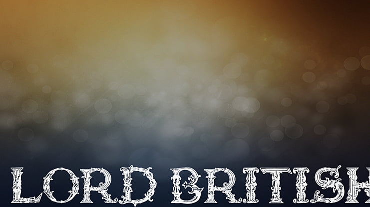 Lord British Font