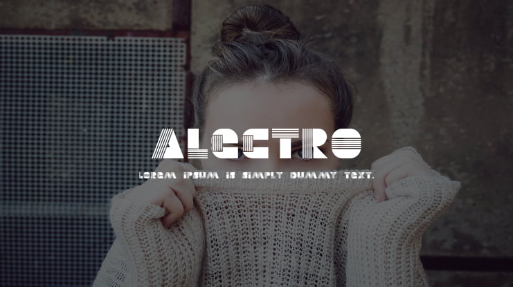 Alectro Font