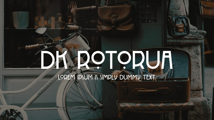 DK Rotorua Font