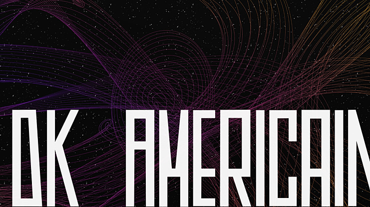 DK Americain Font