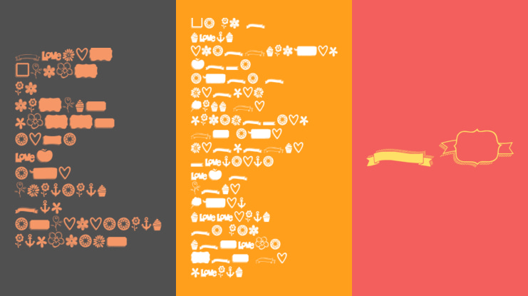 KG Flavor And Frames Six Font