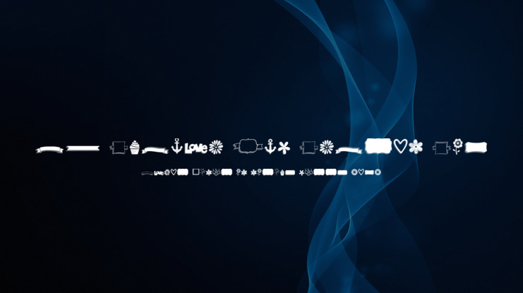 KG Flavor And Frames Six Font