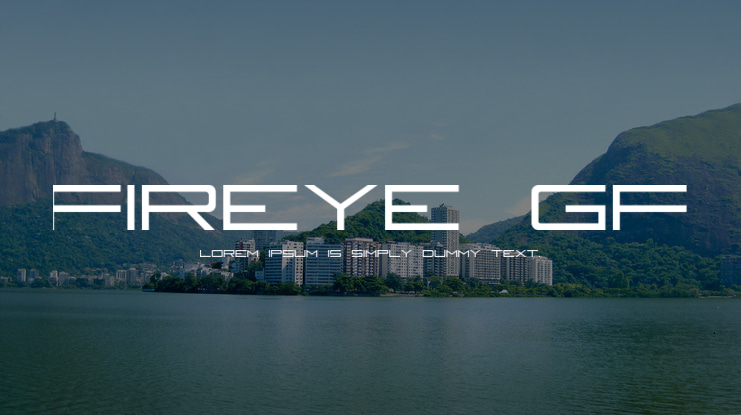 Fireye GF Font Family