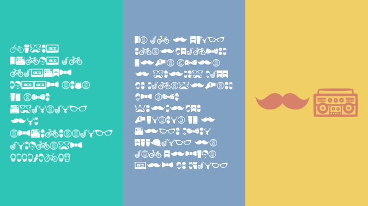 Hipster Icons Font