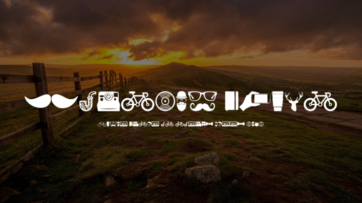 Hipster Icons Font