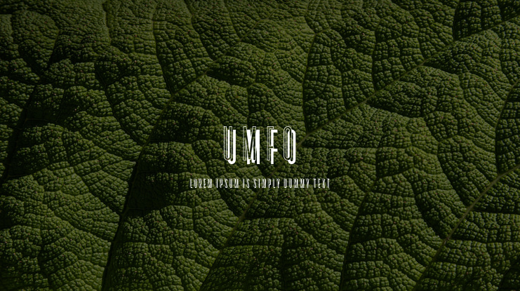 Umfo Font