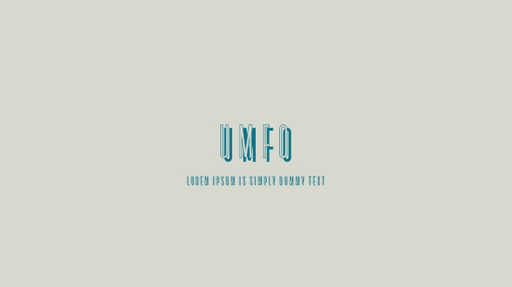 Umfo Font
