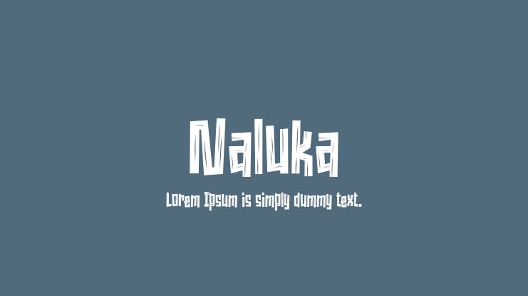 Naluka Font