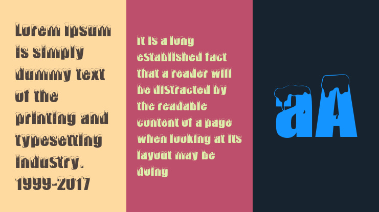 Polar Snow Font Family