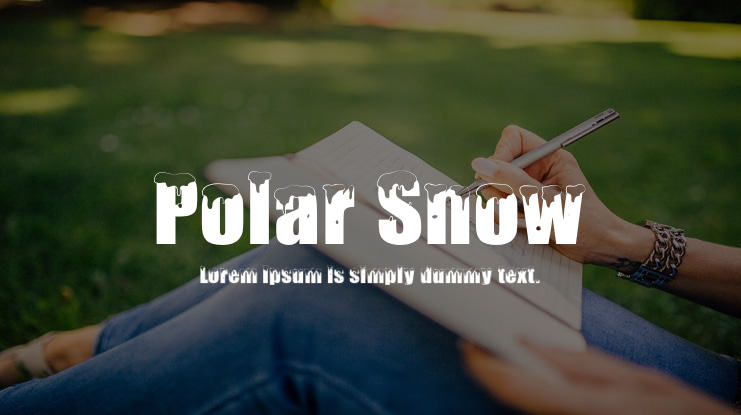 Polar Snow Font Family