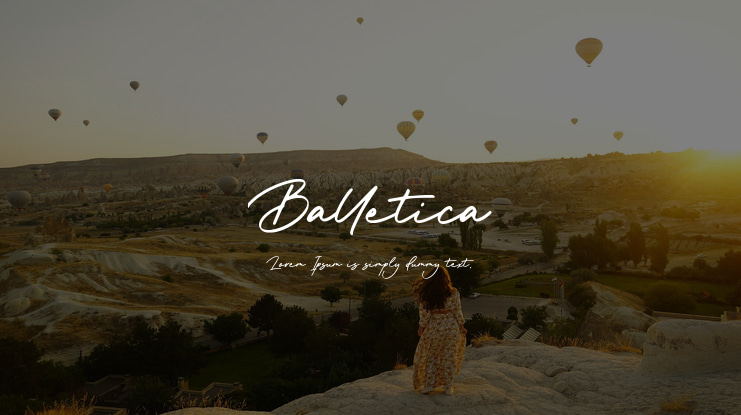 Balletica Font