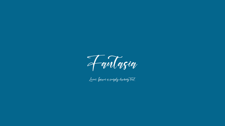Fantasia Font