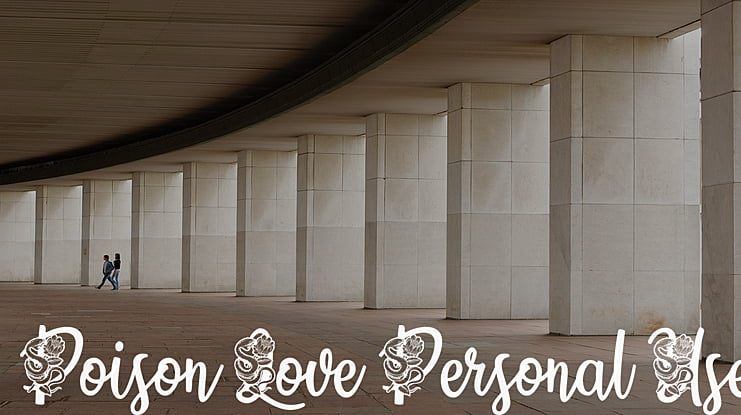 Poison Love Personal Use Font