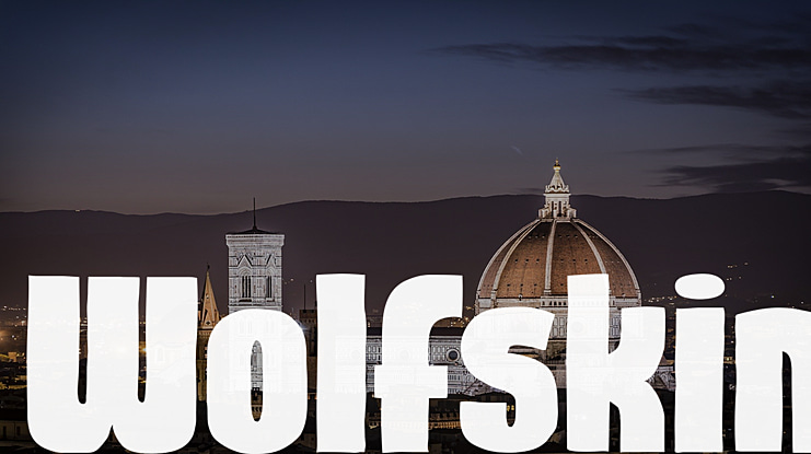 Wolfskin Font