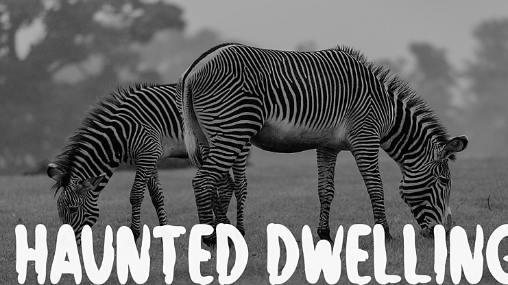 Haunted Dwelling Font