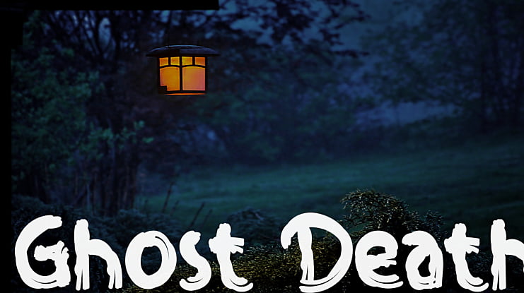 Ghost Death Font