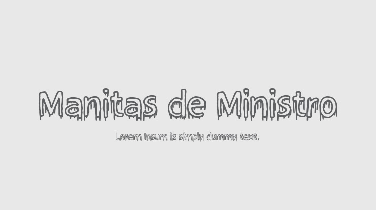 Manitas de Ministro Font