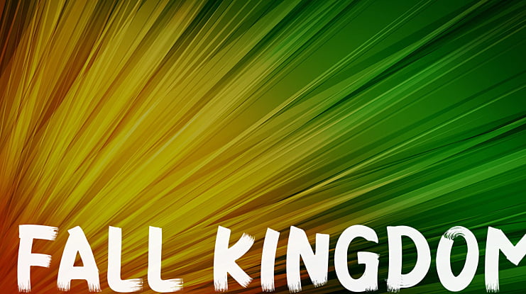 FALL KINGDOM Font