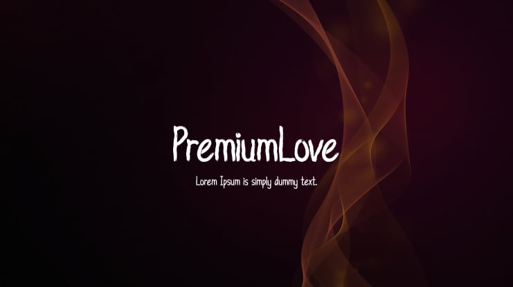 PremiumLove Font