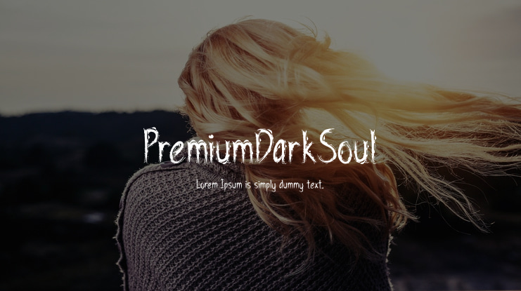 PremiumDarkSoul Font