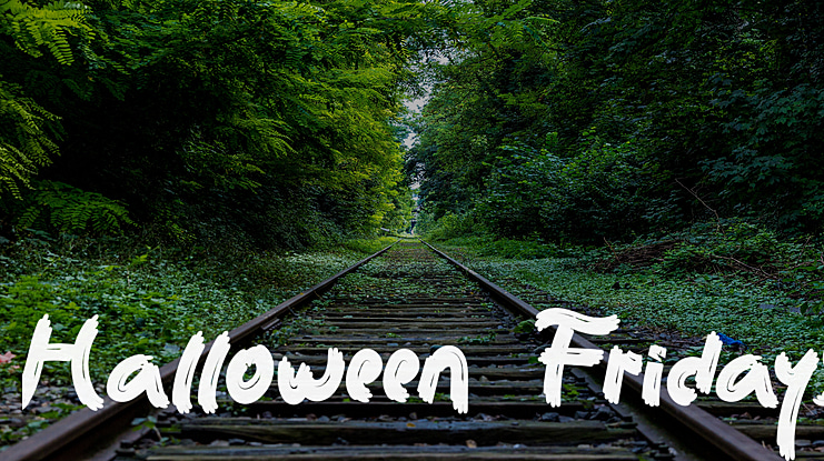 Halloween Fridays Font