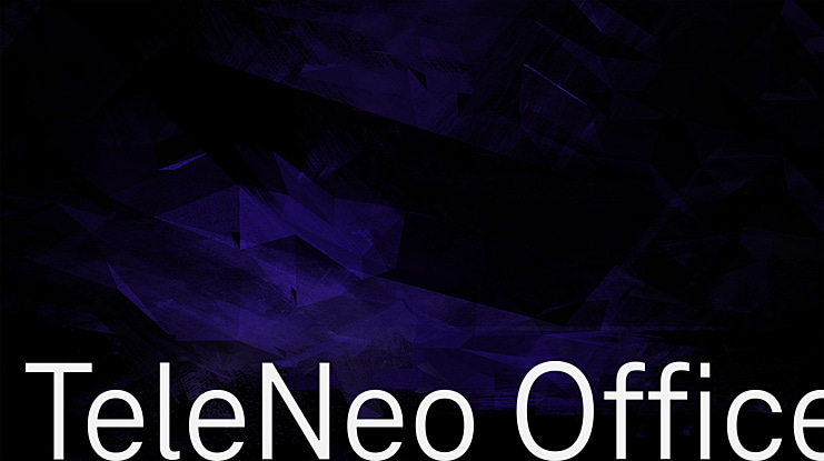 TeleNeo Office Font Family